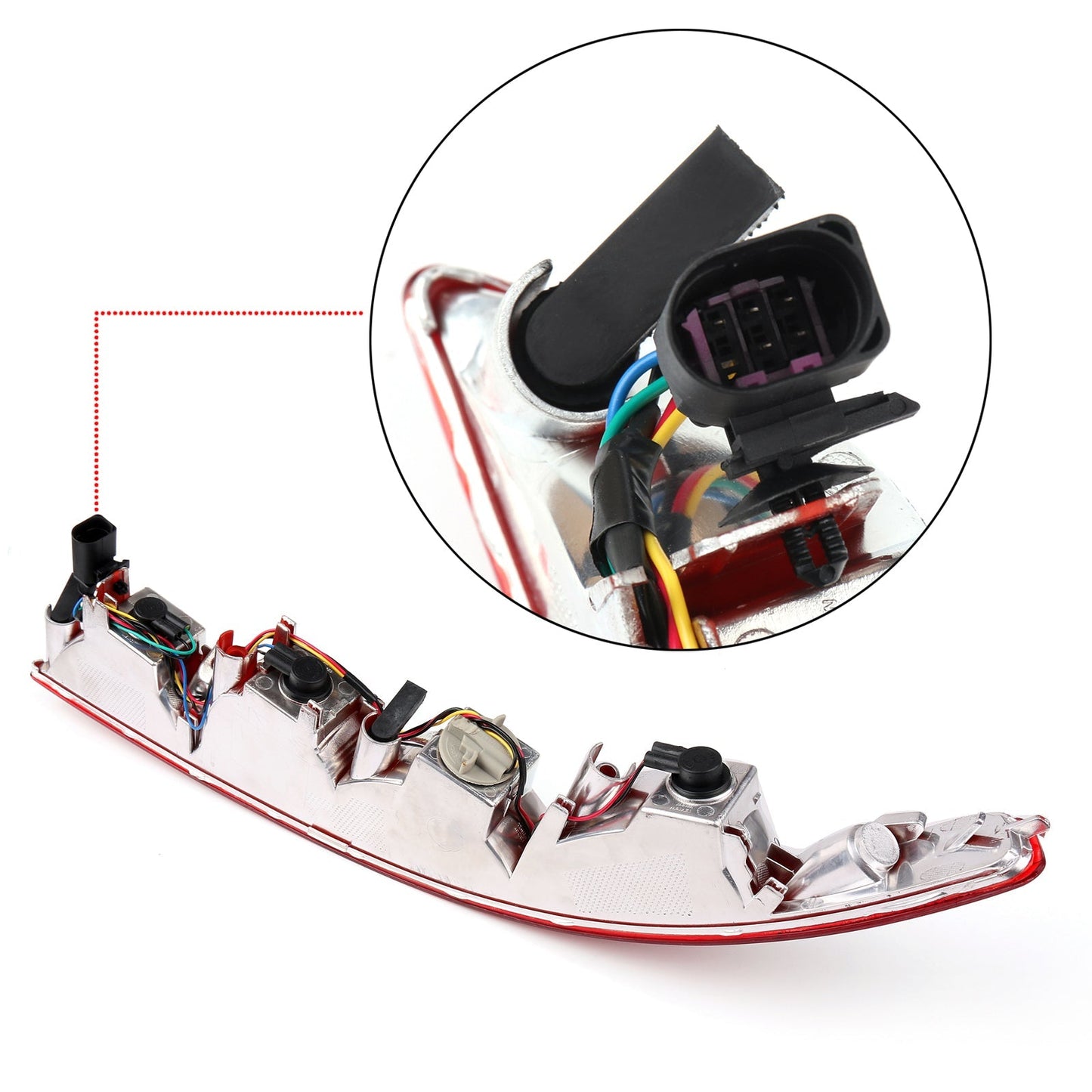 Left+Right Rear Lower Tail light Reverse Lamp Bumper Light 2009-2015 Audi Q5