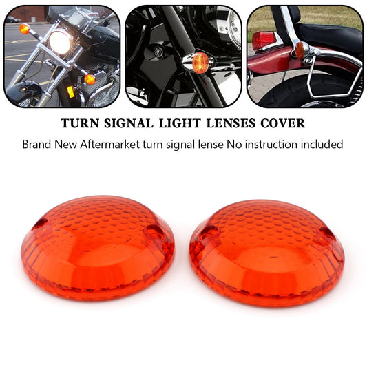 Turn Signal Light Lens Cover For Suzuki Cruisers Intruder 1400 VX800 Assosary
