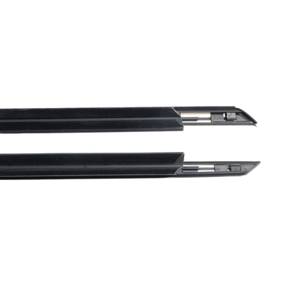 2008-2017 For Dodge Challenger 2pcs Front Door Window Belt Weatherstrip 55399123AG 55399122AG