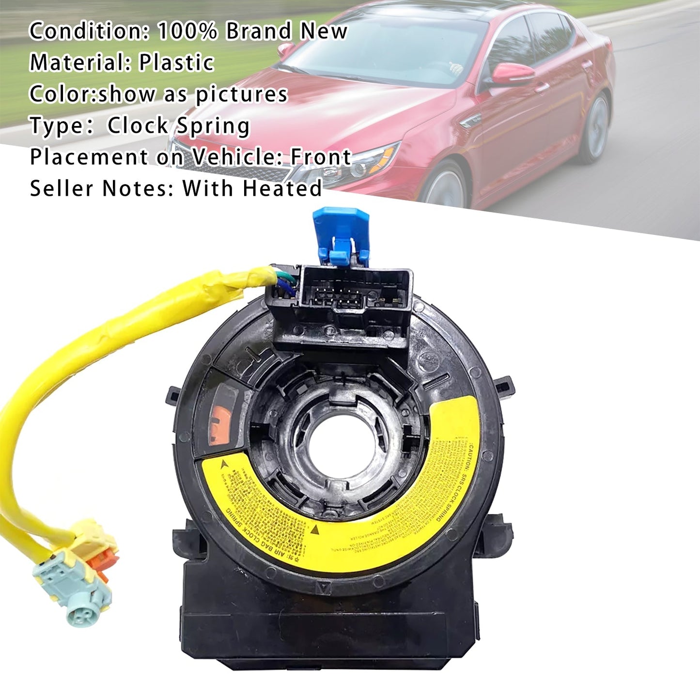 Ressort de rappel chauffant pour Kia Optima 2.0L 2.4L 2014-2015 93490-2T325