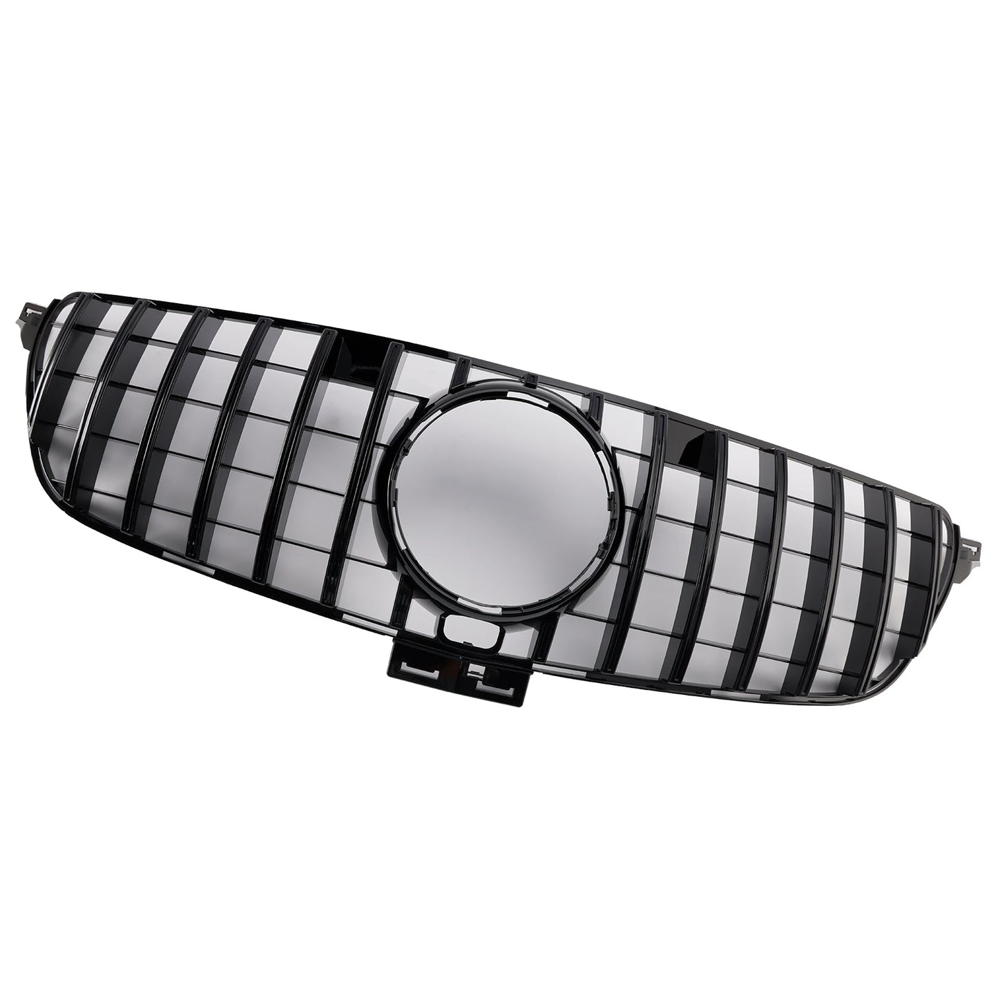 GT Style Front Bumper Grille Grill Fit Mercedes Benz GLE-Class W166 2015-2018