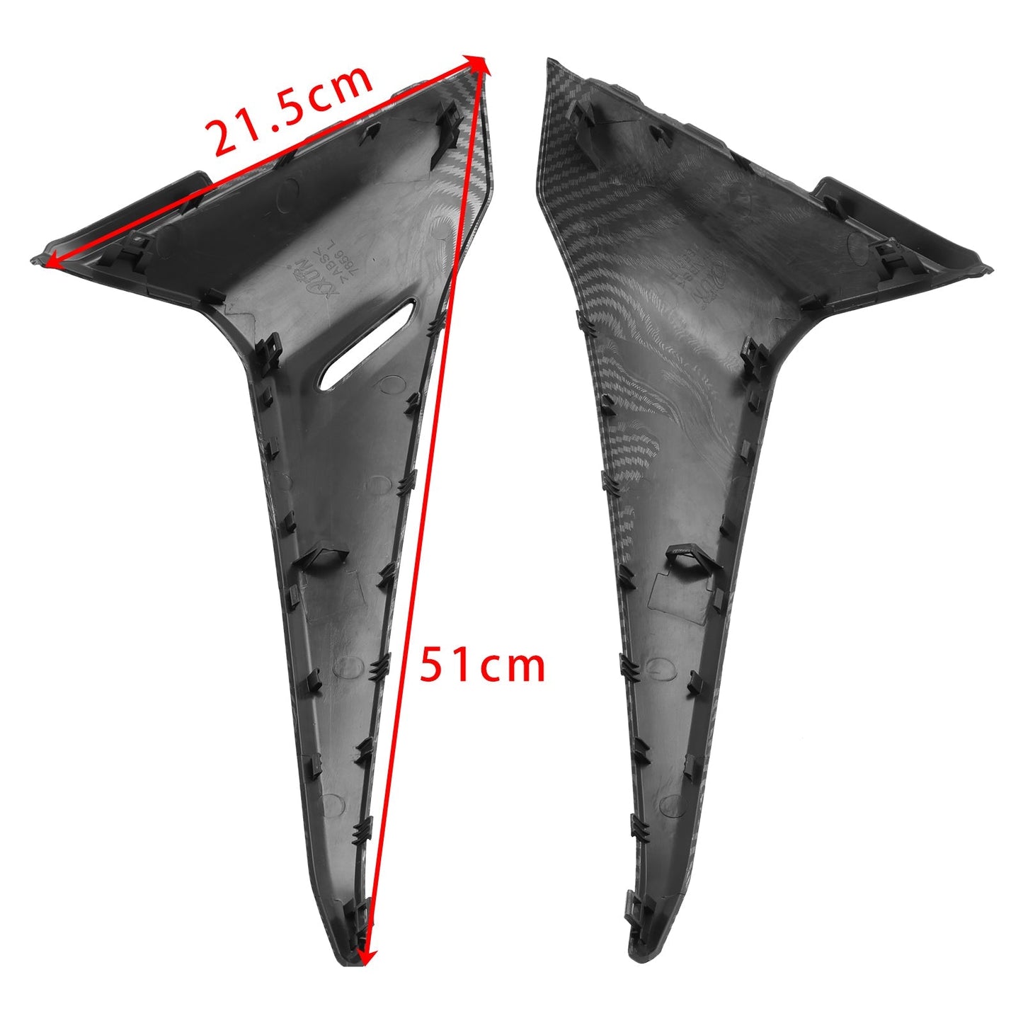 23-24 Yamaha X-MAX 300 XMAX Side pedal Cover Panel Fairing Cowl