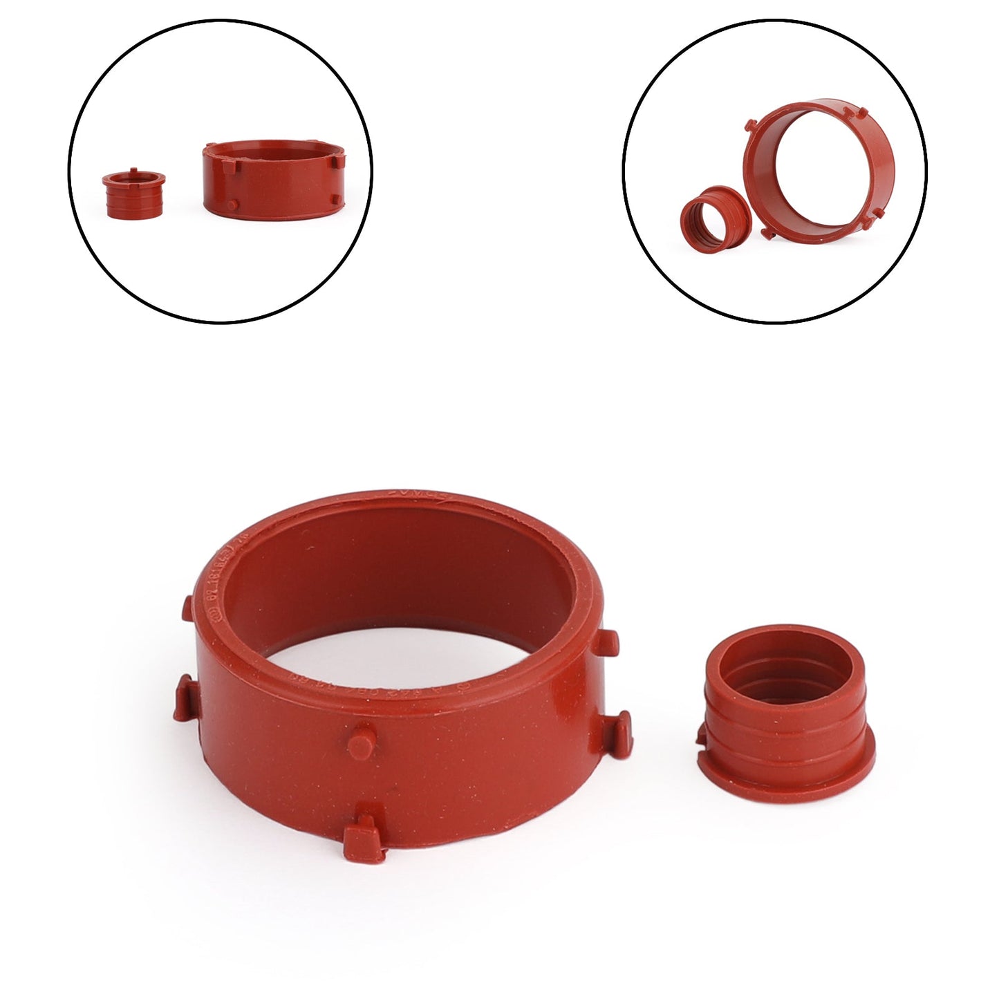 Joint de conduit d'air pour turbocompresseur 2 pièces 6420940480 6420940580 pour Mercedes