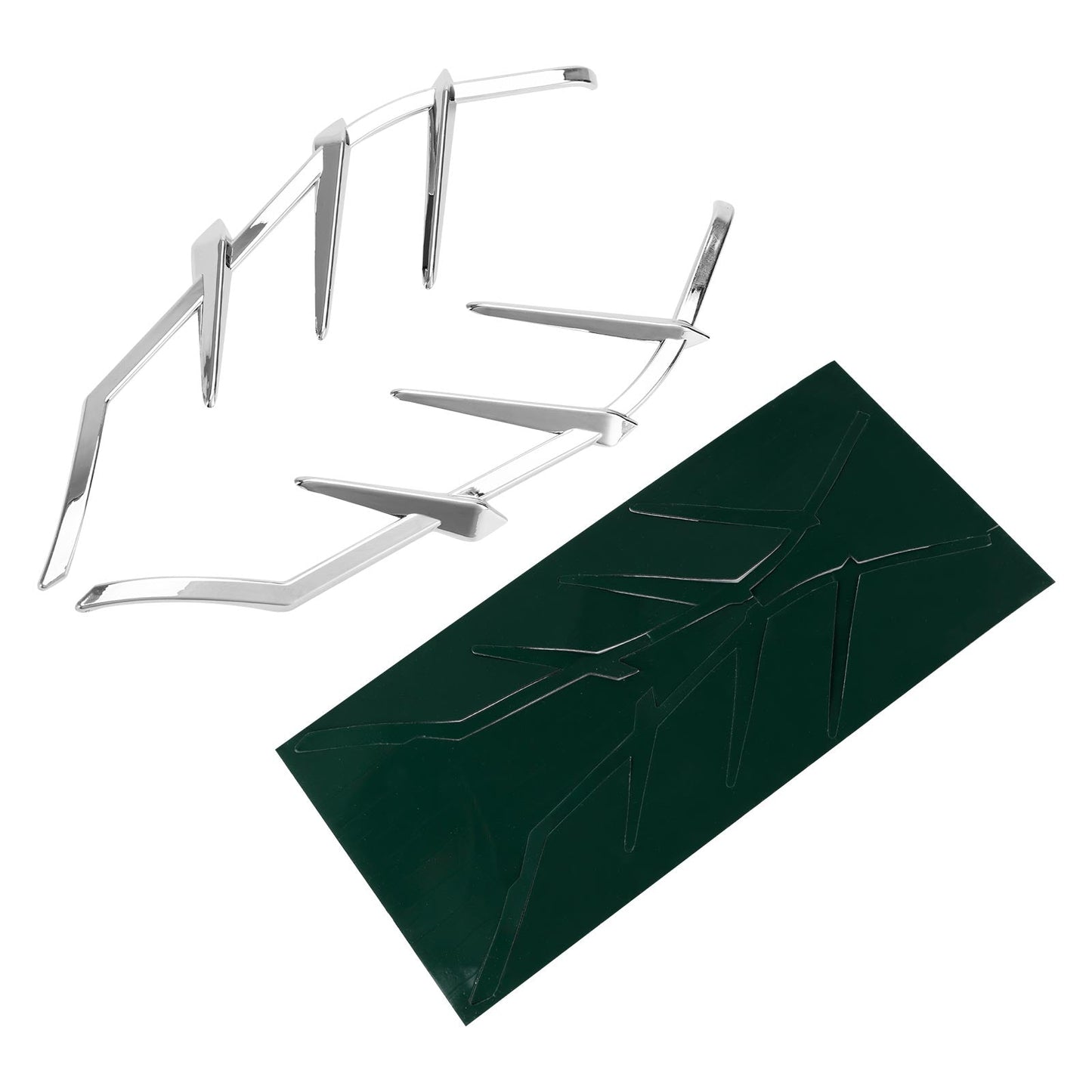 Embellecedores deflectores de aire cromados de bastidor central para Road Street Electra Glide 2009-2023