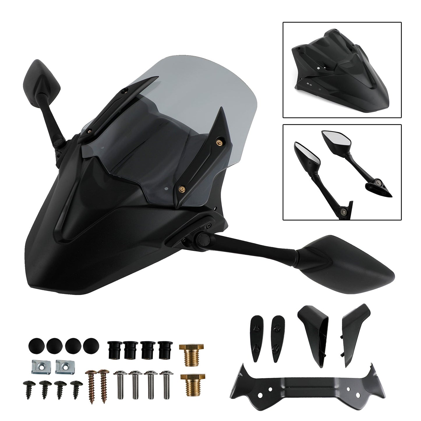 Pare-brise de moto ABS adapté pour Yamaha NMAX155 N-MAX 155 2021-2022