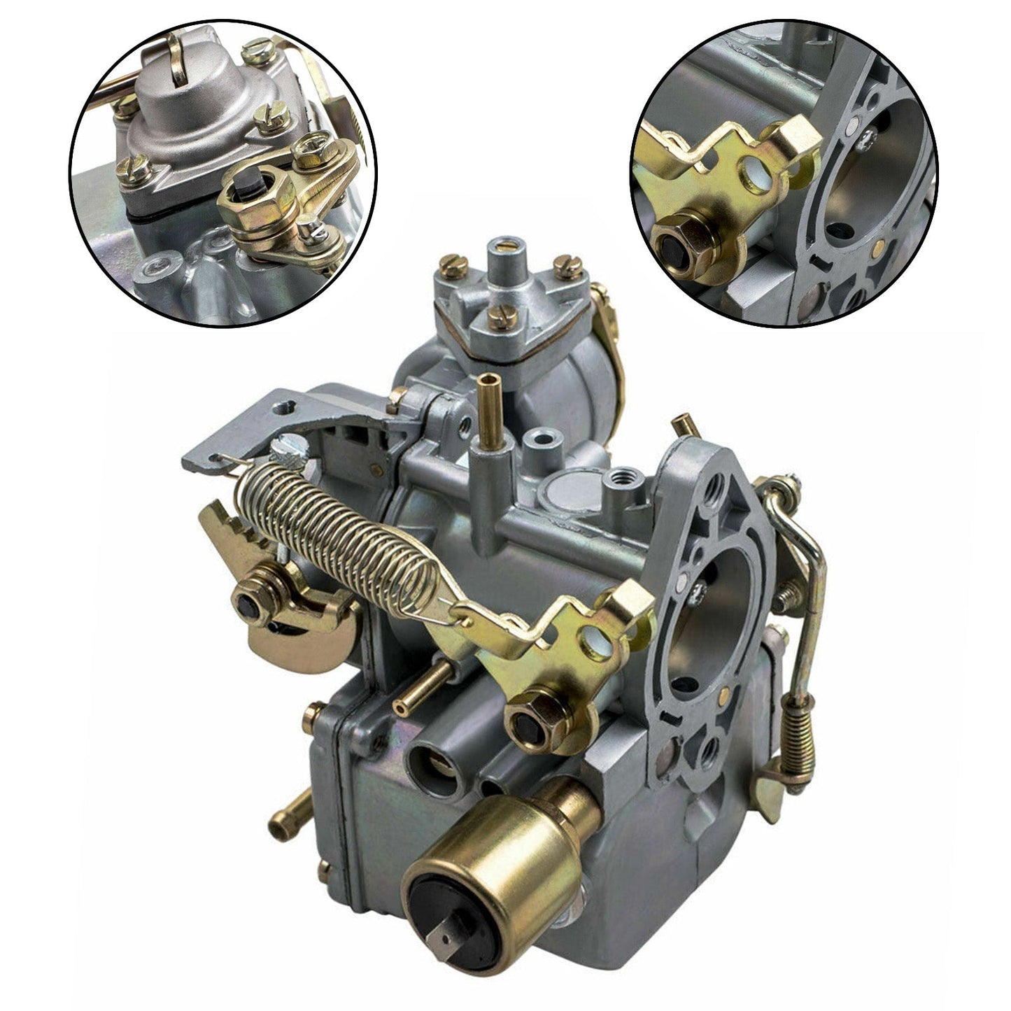 VW Coccinelle 1971-1979 Double Port 1600cc 12V 34 Pict-3 Carburateur 113129031K 8-1289-B