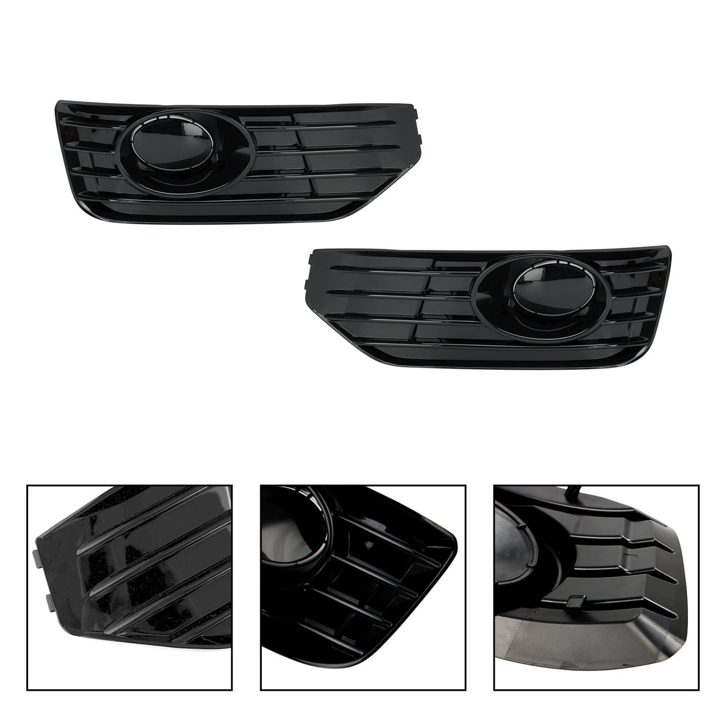 Volkswagen 2010-2015 Transporter Caravelle T5 T5.1 S-Line Fog Lamp Light Cover Insert S-line Grill
