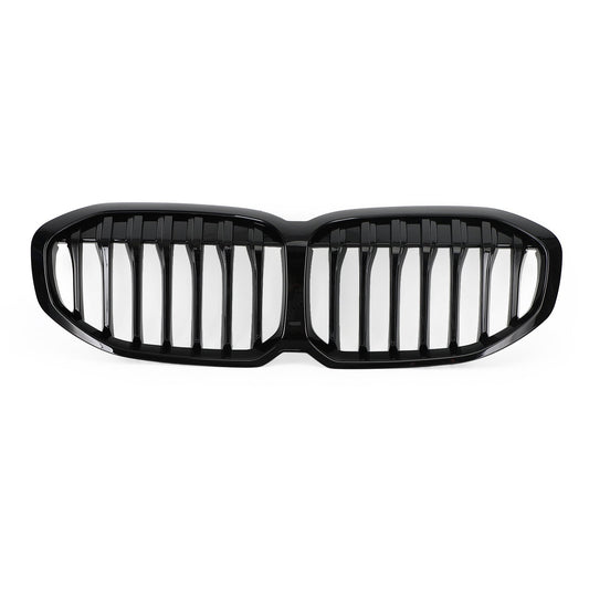 2019-2023 BMW F40 118i 120i 116d 118d M135i 1-Series Front Bumper Grill Gloss Black Grille