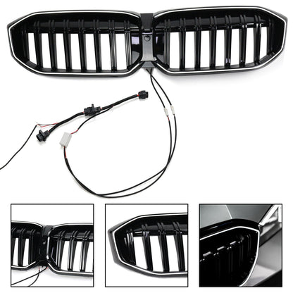BMW 2023-2024 3 Series G20 G21 320i/330i/M340i/318i/320d Front Kidney Grille Mesh Gloss Black Grill