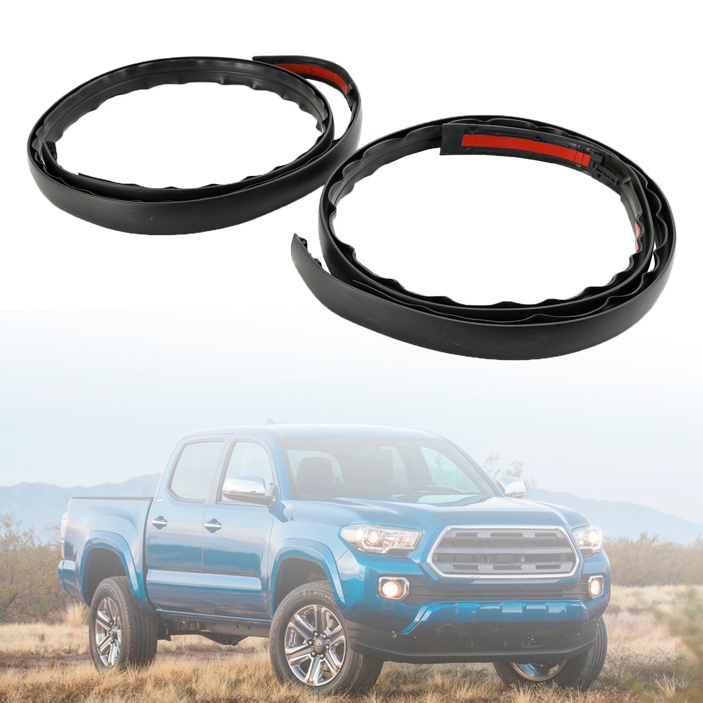 Moulures de toit anti-goutte gauche et droite pour Toyota Tacoma Double Cab 2005-2015 75551-04063 7555204061