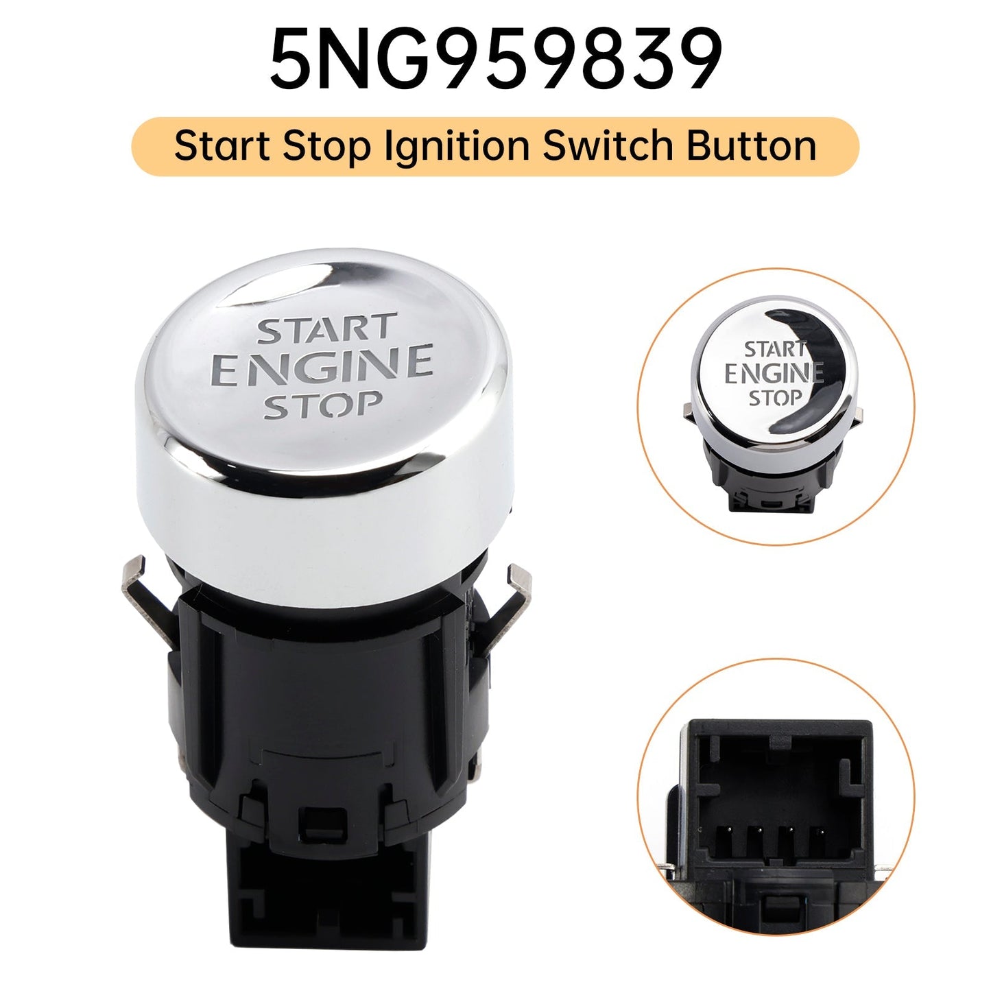 2016-2024 Volkswagen Tiguan 5NG959839A Start Stop Ignition Switch Button