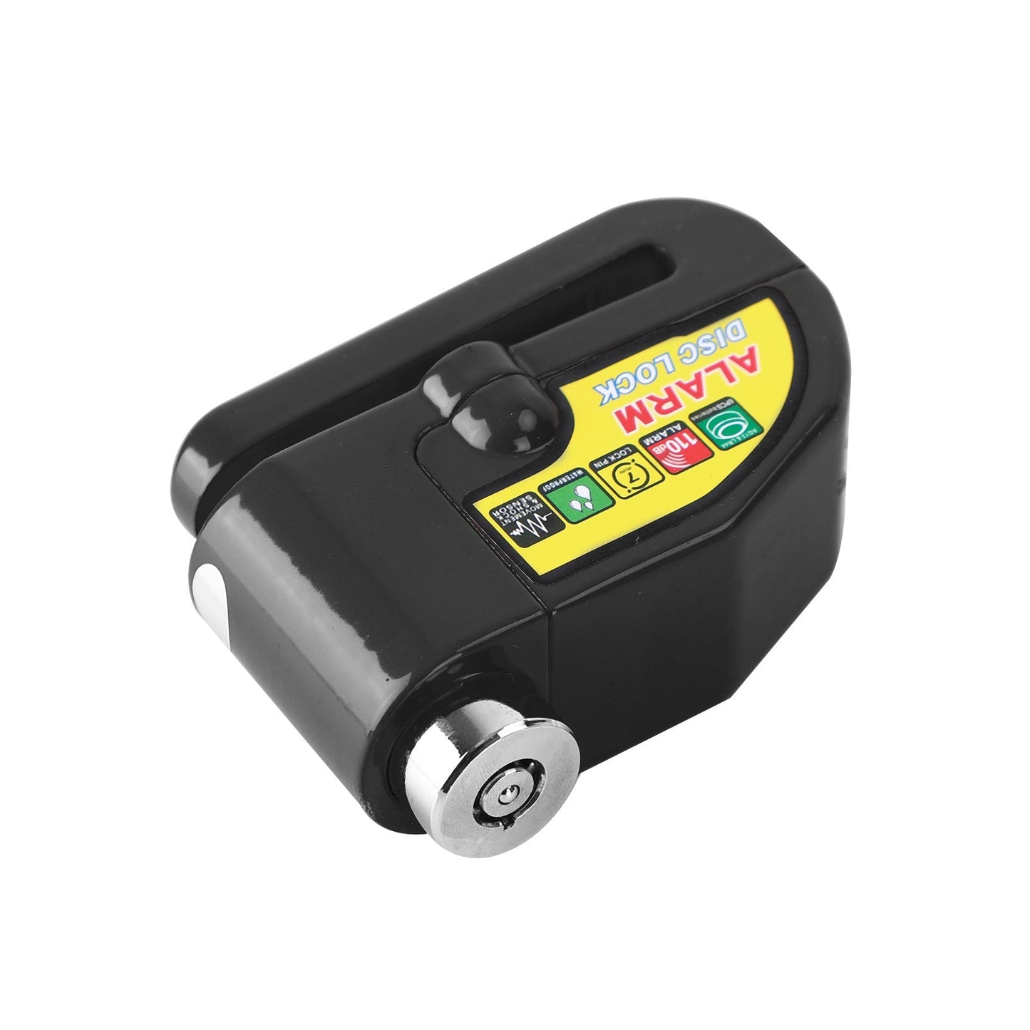 Alarma de bloqueo de freno de disco antirrobo para motocicleta, color azul