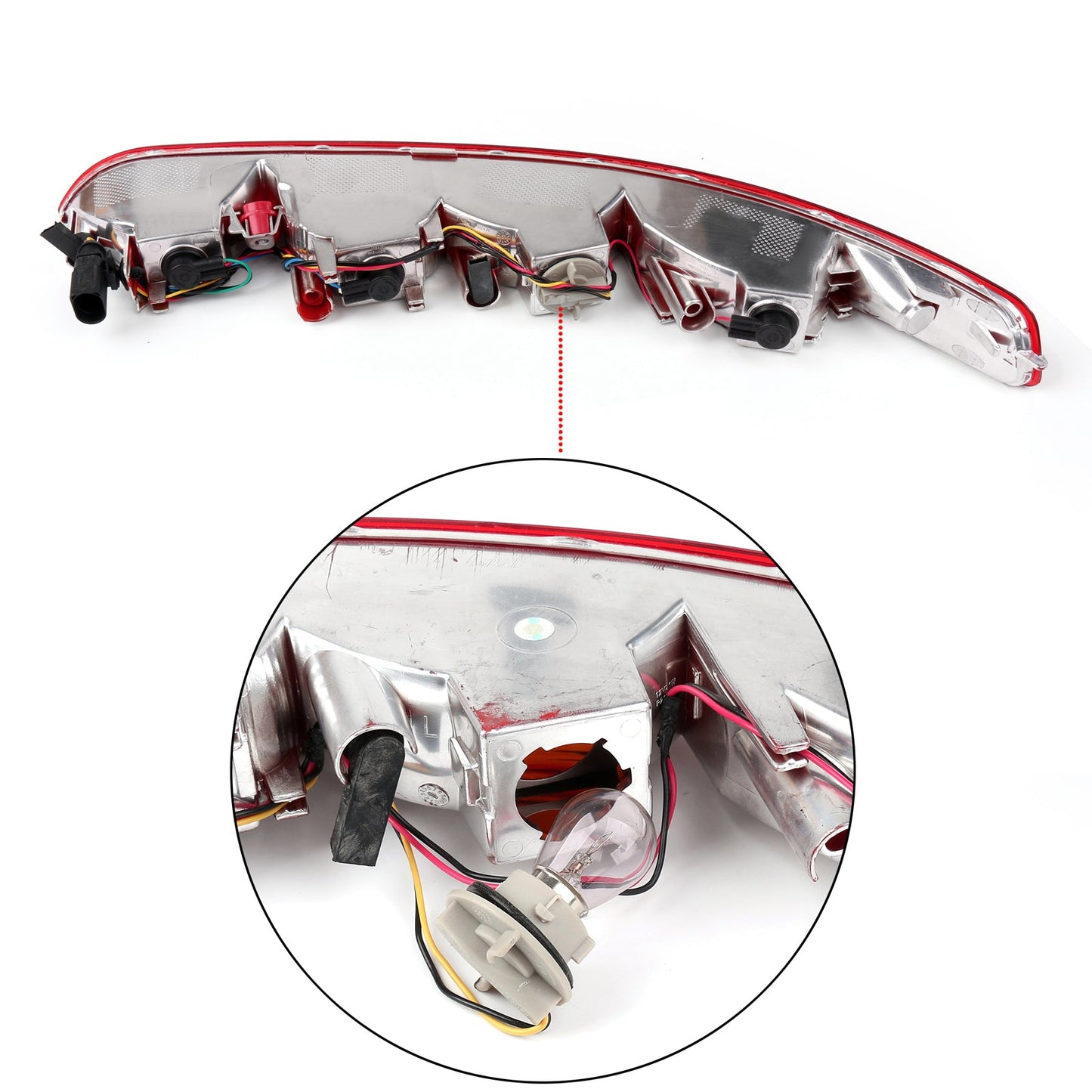 L/R Rear Lower Tail light Reverse Lamp Bumper Light 2009-2015 Audi Q5