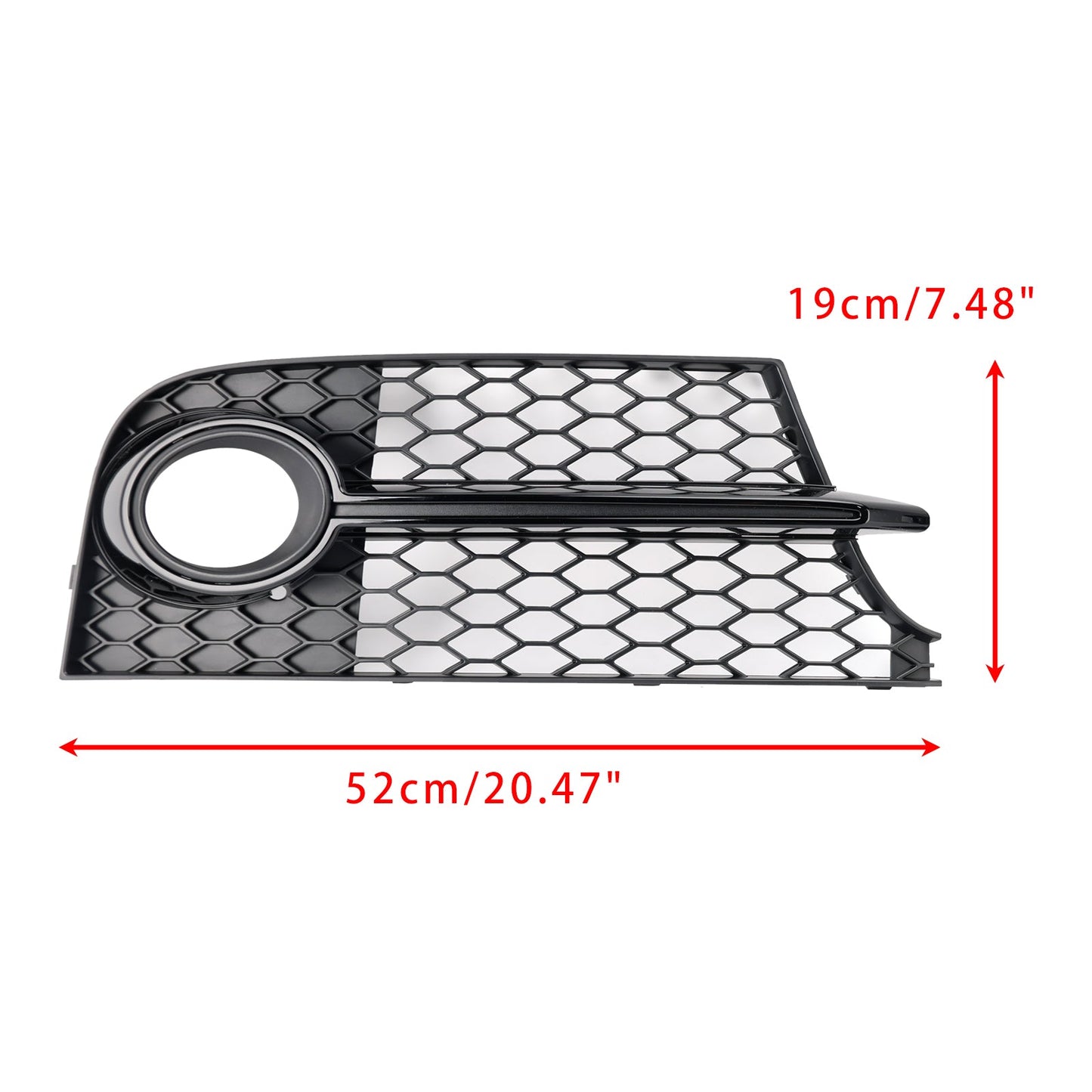 2011-14 Honeycomb Front Bumper Fog Light Grille Fit Audi TT MK2 S-Line TTS