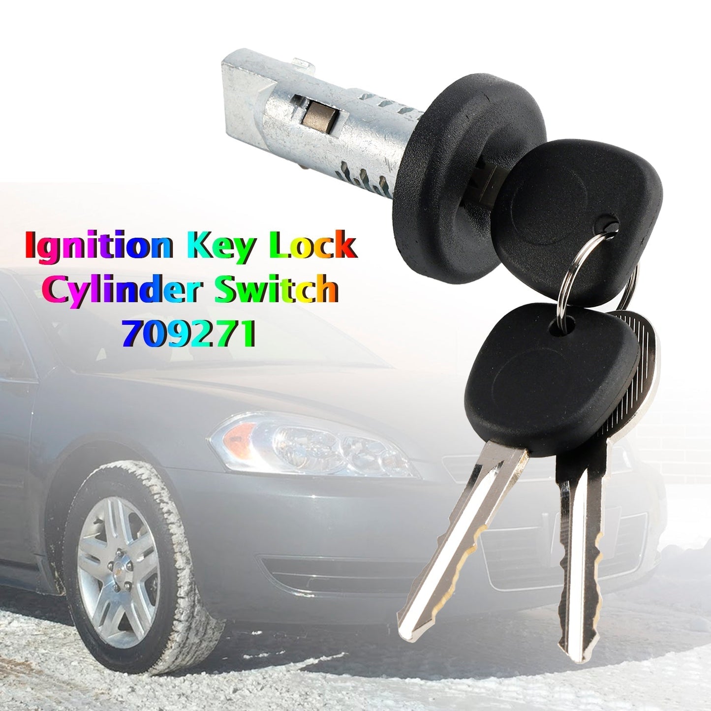Interruptor de cilindro de cerradura de llave de encendido para Cadillac Escalade 2007-2014 con 2 llaves 709271 5928819