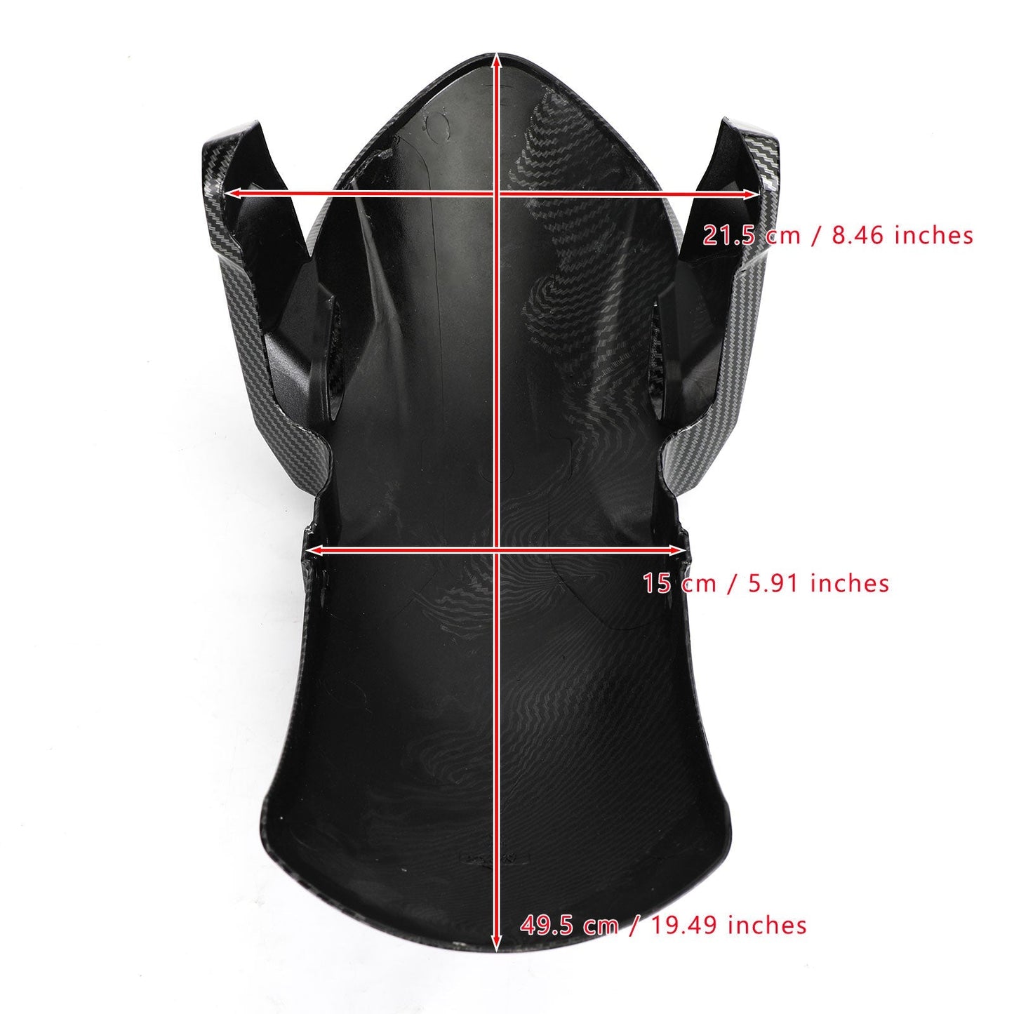 Garde-boue de garde-boue de pneu de garde-boue avant pour Kawasaki Z650 Ninja 650 2017-2020