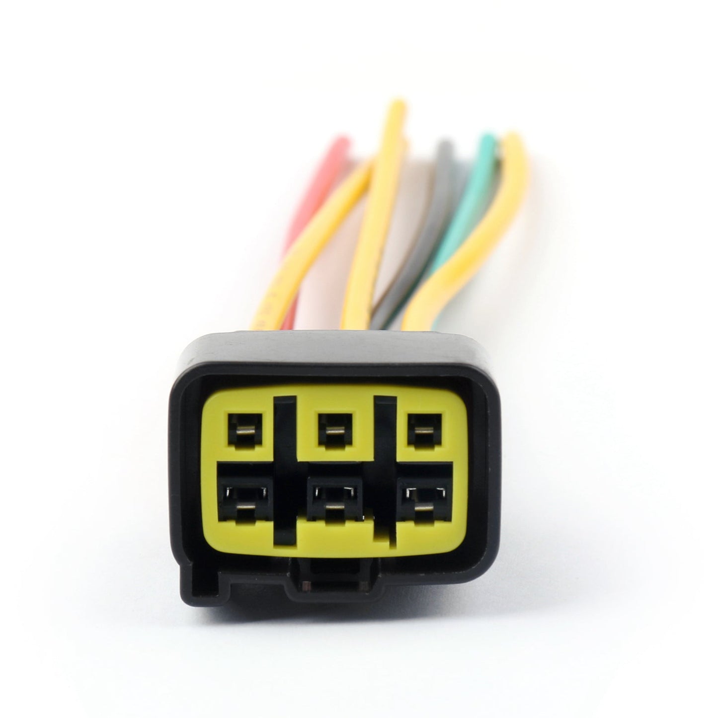 Conector macho rectificador regulador de 6 vías compatible con Honda, Suzuki y Kawasaki 650
