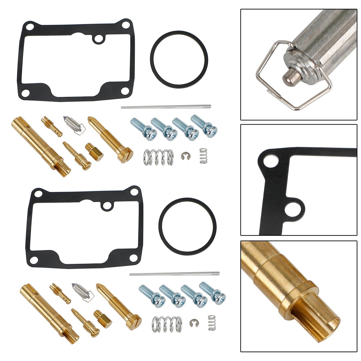 MIKUNI VM34-619 Russian Mechanics RMZ-640 2PCS Carburetor Rebuild Repair Kit