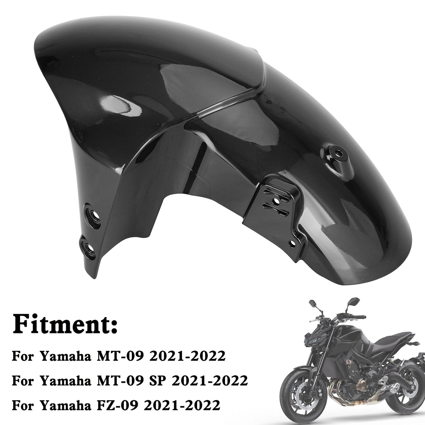 Carénage de garde-boue avant pour Yamaha MT-09 FZ-09 MT09 SP 2021-2022