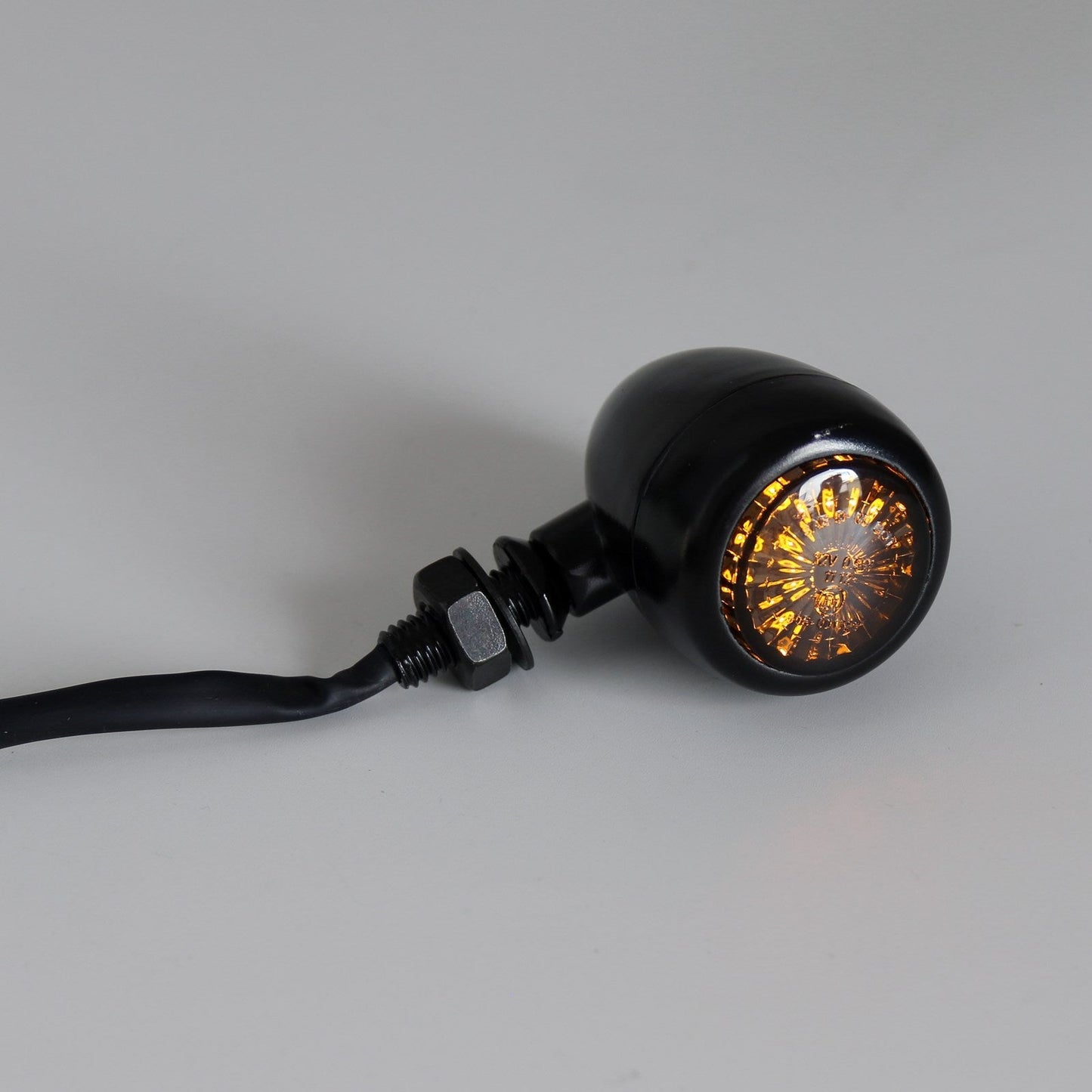 Clignotants pour Harley Chopper Cafe Racer, noir, assortis
