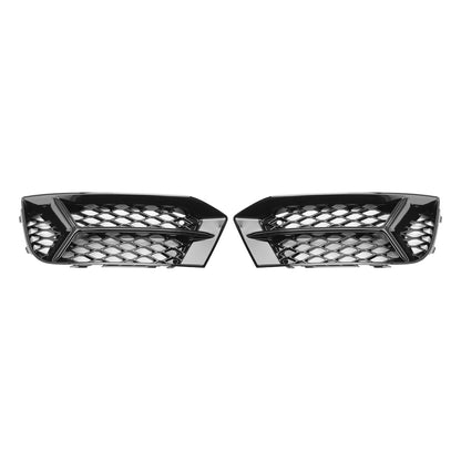 2017-2020 Audi A3 8V Front Bumper Grill Fog Light Cover Lamp Frame Trim Grille