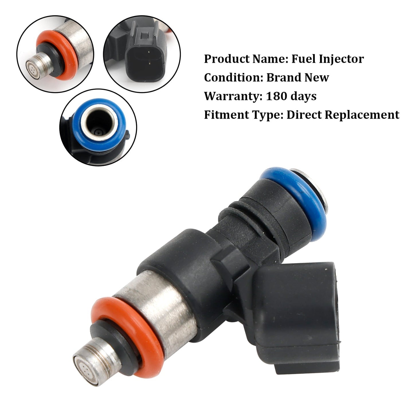 Inyector de combustible 0280158191 para Ford Edge F-150 3.7L (2011-2014)