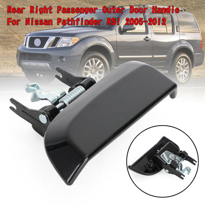 2005-2012 Nissan Pathfinder LE 4.0L V6 82607-EA502 Rear Passenger Outer Door Handle