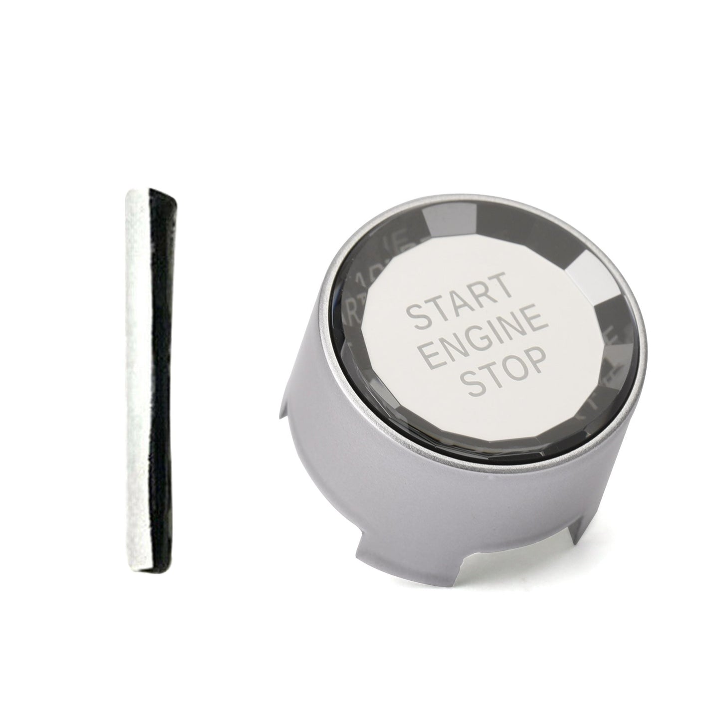 Couvercle du bouton de démarrage et d'arrêt du moteur pour BMW Série 1/Série 2/Série 3/Série 4/Série 5/Série 6/Série 7/X1/X3/X4/X5/X6/G20 (2009+)