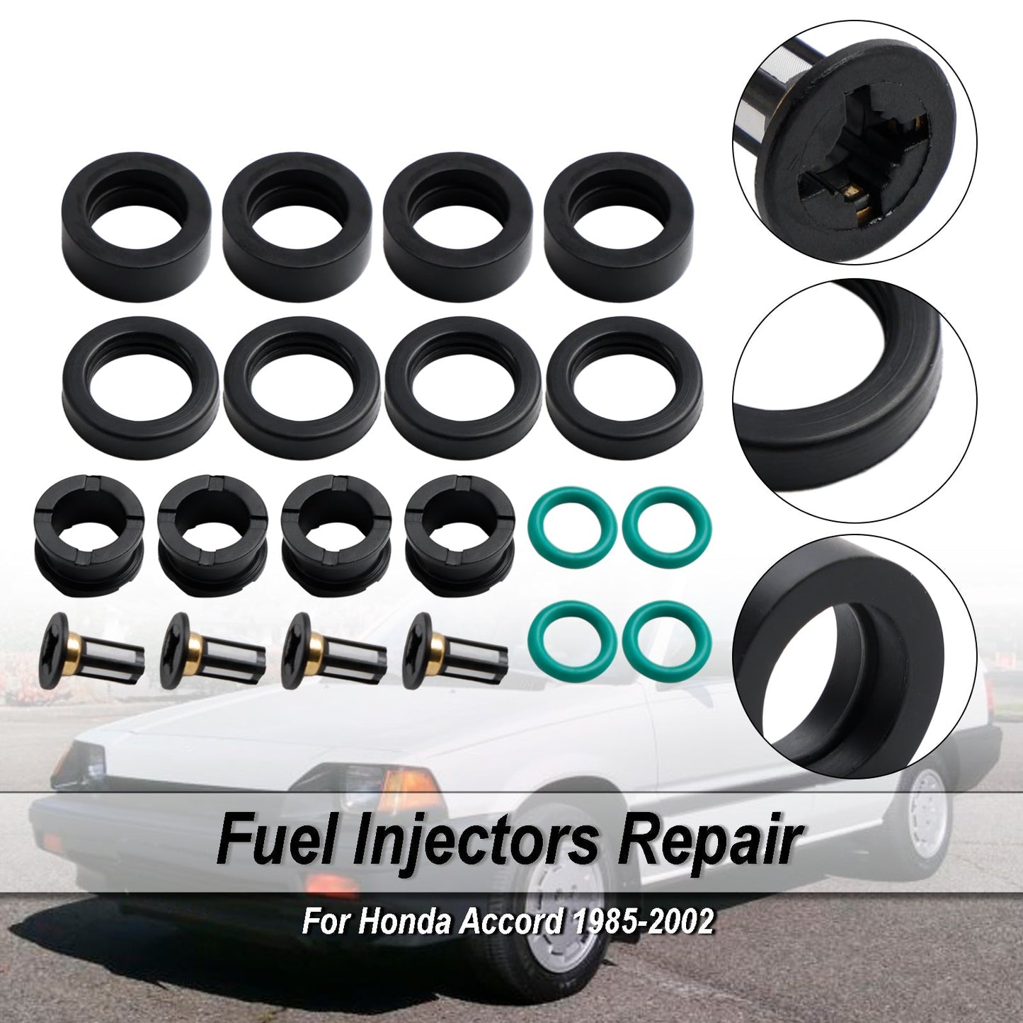 Kit de réparation d'injecteur de carburant Honda CRX 1988-1991 Joints toriques