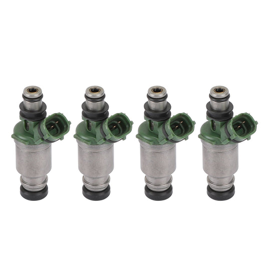 4 inyectores de combustible 23250-74100 compatibles con Toyota Solara 1992-2000 2.0 2.2 FJ295