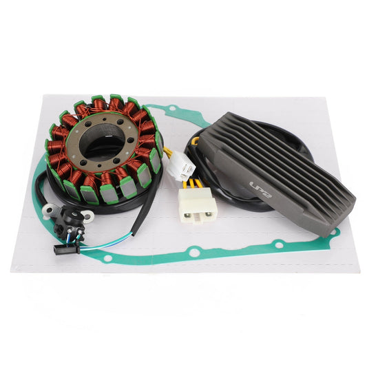 Magneto Coil Stator + Voltage Regulator + Gasket Assy For For Suzuki VS 600 800 GL Intruder 1992-1997 Assosary