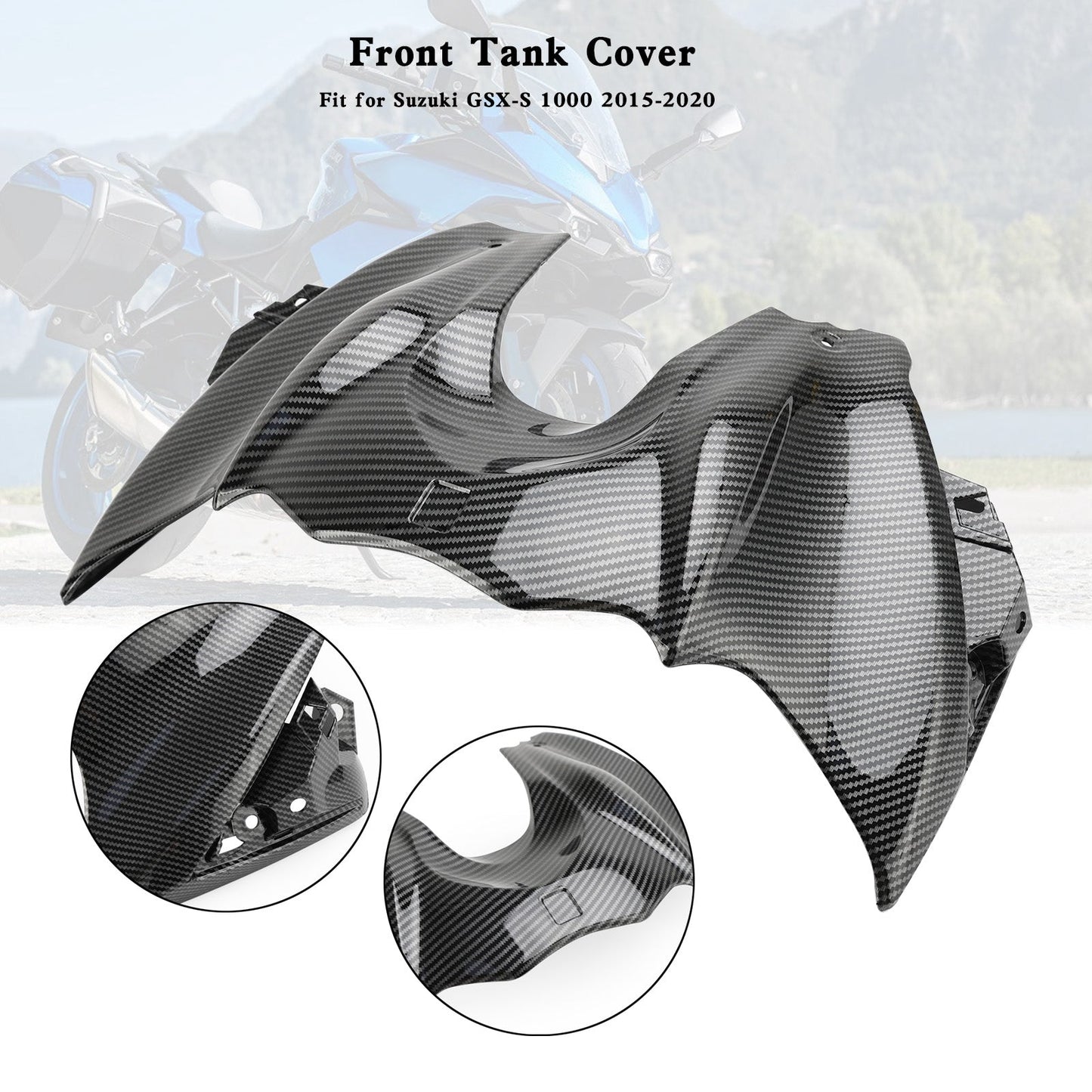 Carénage de couvercle de réservoir avant pour Suzuki GSX-S 1000 2015-2020
