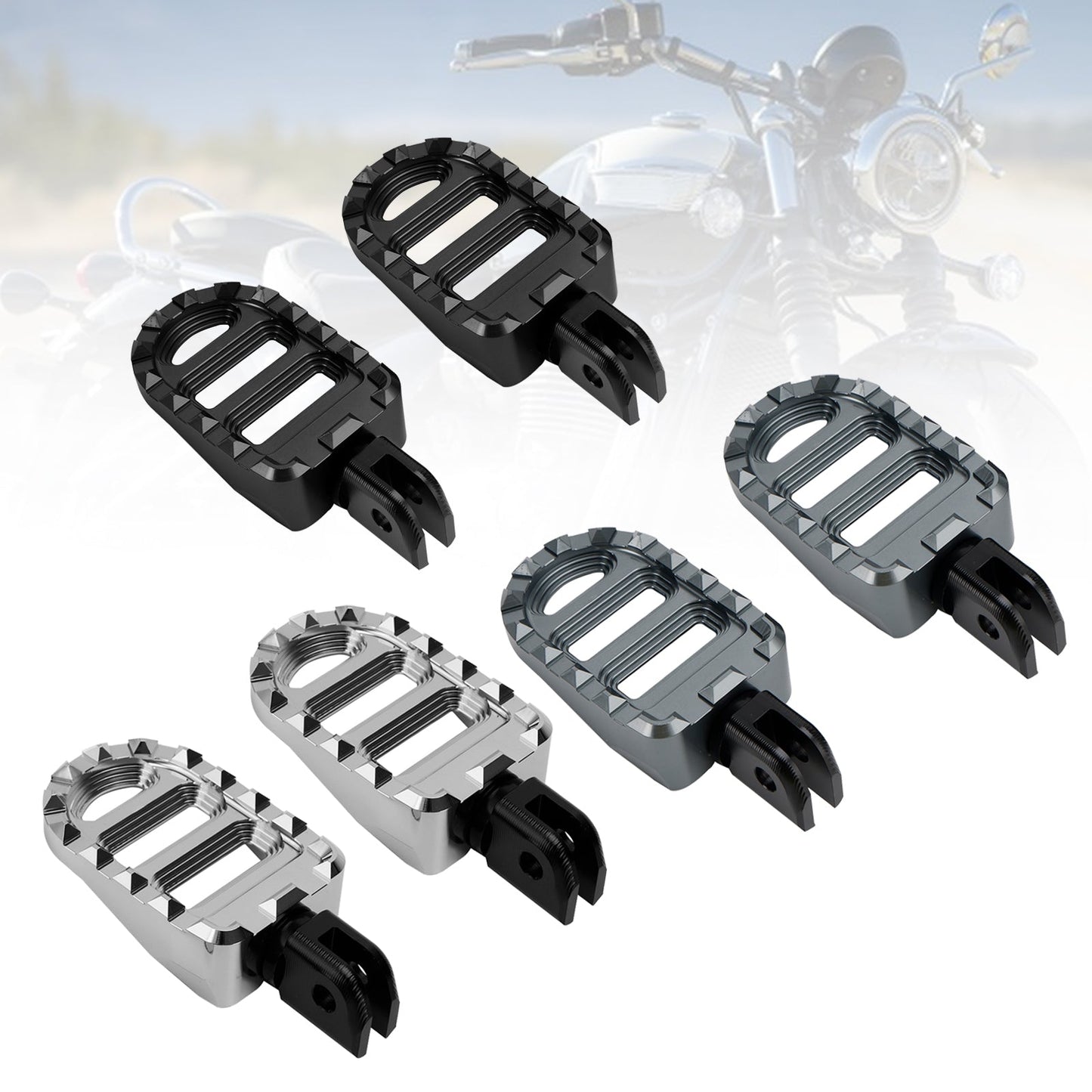 Reposapiés delanteros Speedmaster 2018-2023 Rocket 3GT 2020-2023 Estriberas