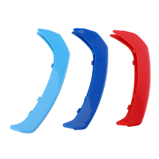 Bandes de recouvrement de calandre avant tricolores BMW GT3 9