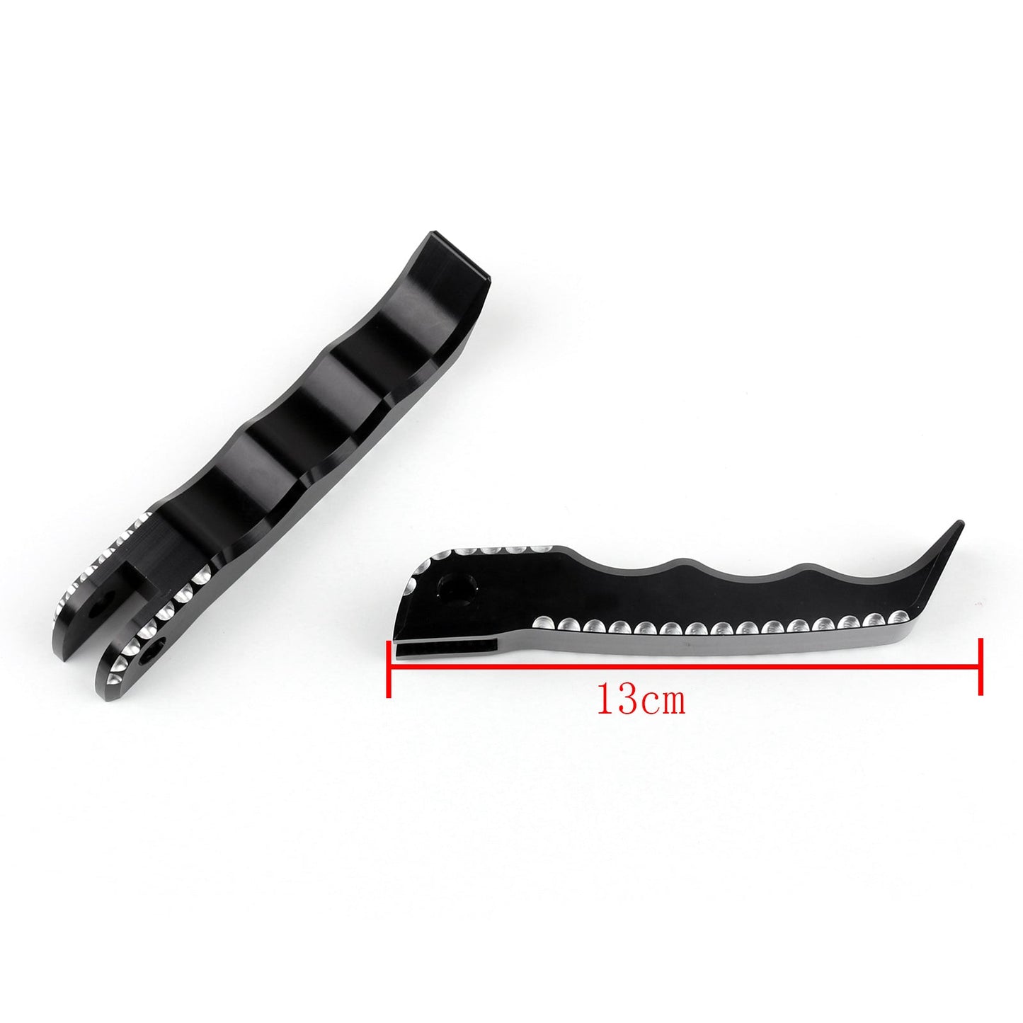 Repose-pieds avant pour Suzuki GSXR 1300 Hayabusa 2008-2015 Noir