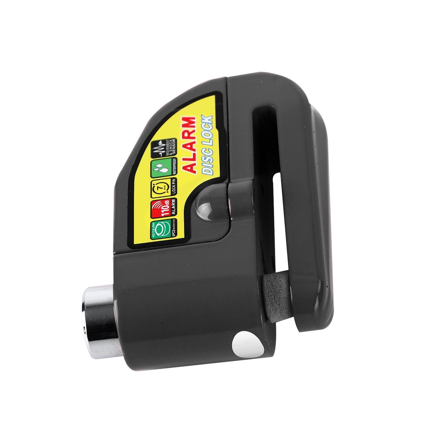 Alarma de bloqueo de freno de disco antirrobo para motocicleta, color azul