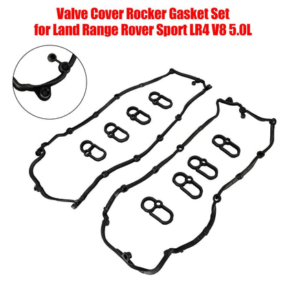 2010-2016 Land Rover Range Rover/Range Sport 5.0L V8 Valve Cover Rocker Gasket Set LR010882 LR011220