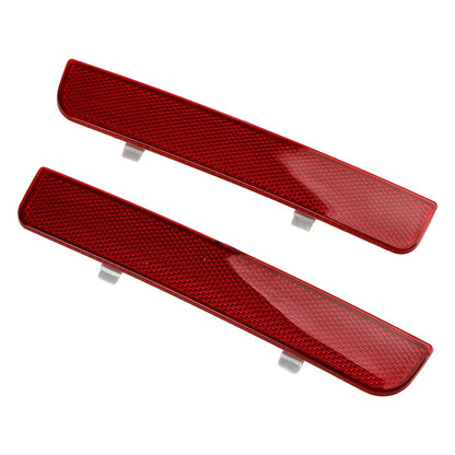 2003-12 Land Rover Range Rover L322 2x Red Rear Bumper Reflector Stop Brake Light LR006348 LR006349