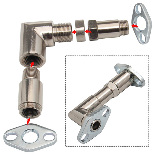 Oxygen Spacer Sensor Extension Multi Fit for 90 Degrees Fit for Toyota Tacoma Etc