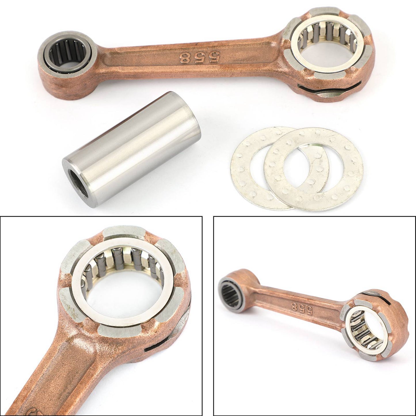 Connecting Rod Kit fit for Yamaha DT100 1974-83 RS100 1975-76 MX100 1974-83