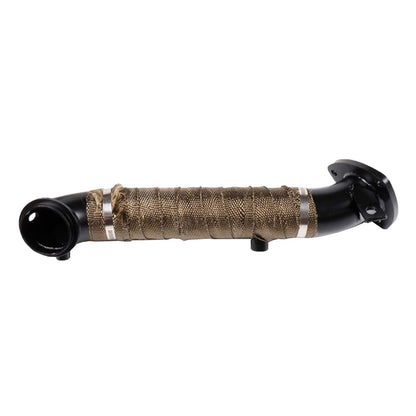 2011-2014 Sierra GMC 2500 HD 6.6L Duramax 3" Turbo Exhaust Downpipe Black