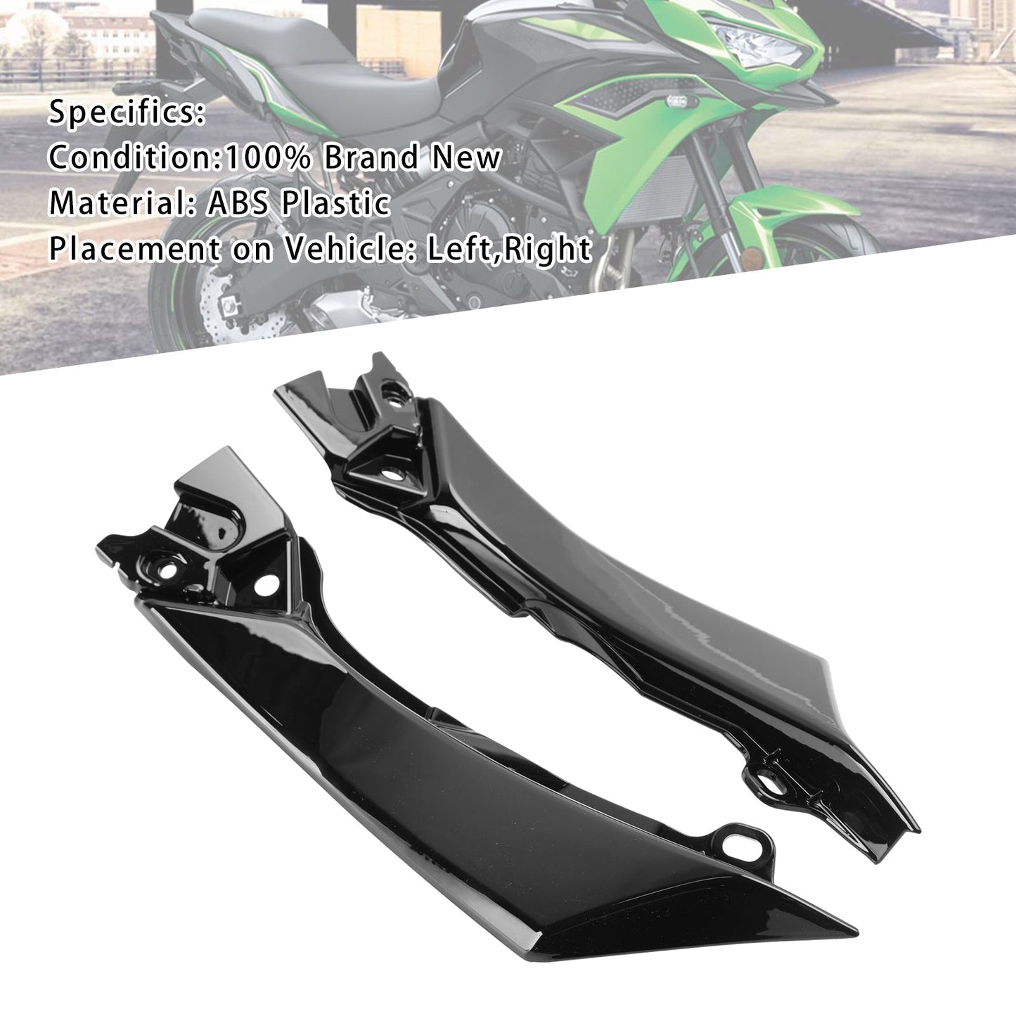 Panel de carenado del asiento lateral Kawasaki Versys 650 KLE650 22-24