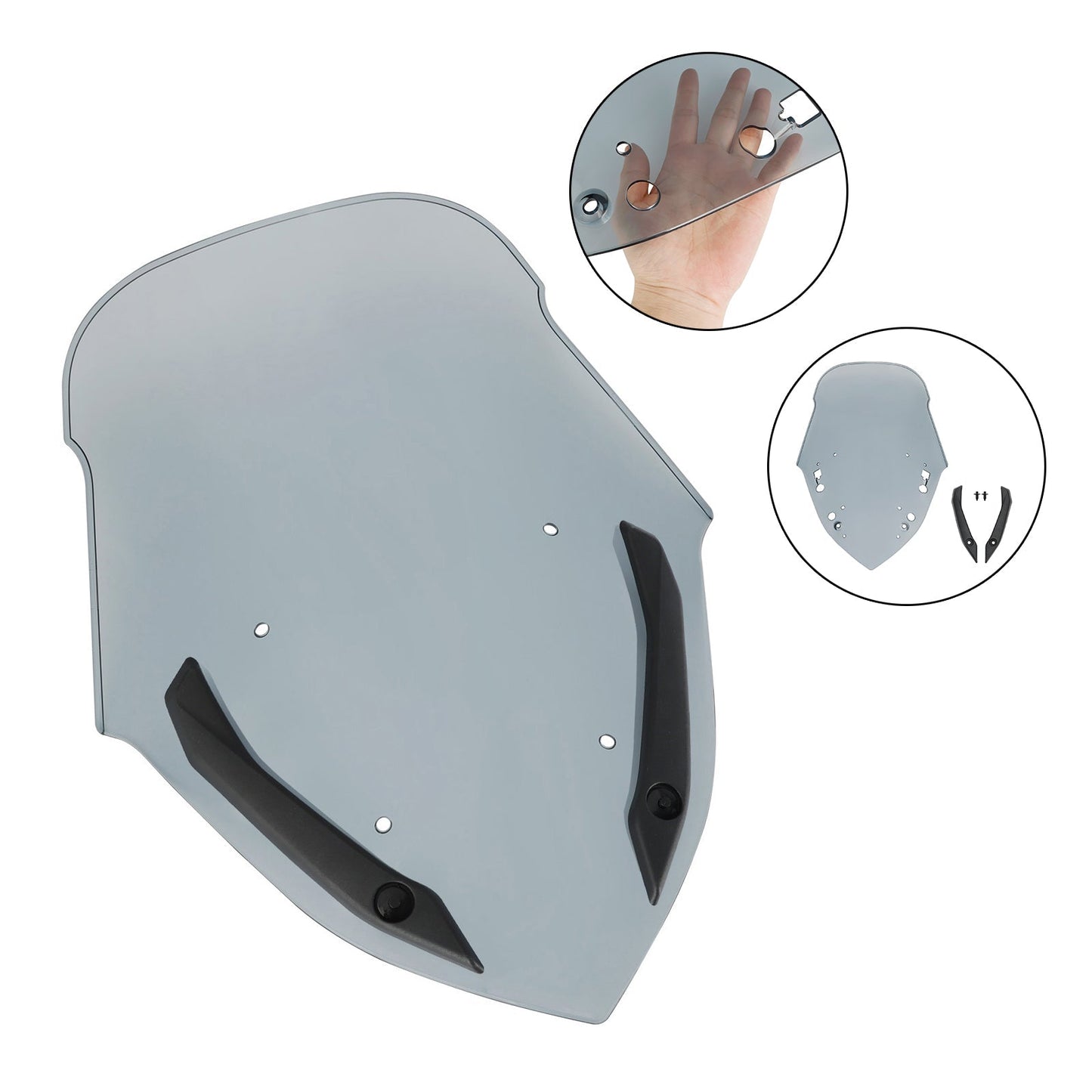 Pare-brise ABS pour moto Yamaha NMAX 155 2021-2023