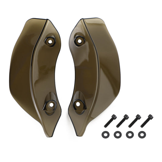 Carénage fumé et déflecteur de vent latéral pour Touring Road Glide 2015-2021