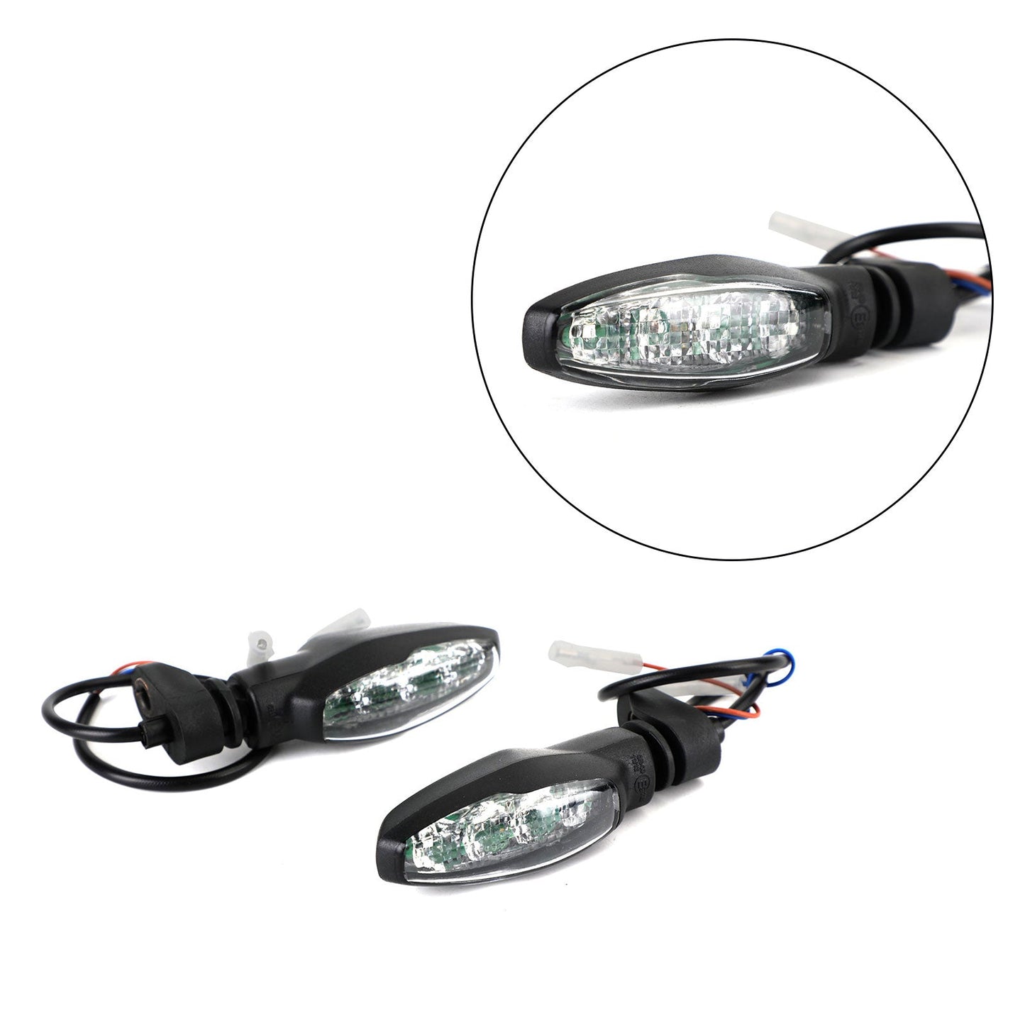 Accesorio de señal de giro transparente para Triumph Tiger 800 1200, Twin 1200, Triple R 2016-2017, 17-20 velocidades