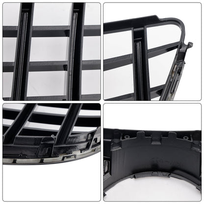 2014-2017 Mercedes Benz E-Class W207 C207 Coupe GTR Style Grille Front Bumper Black Replacement Grille