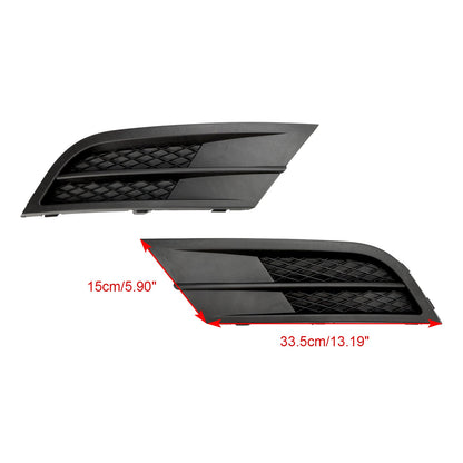 VW Jetta 2015-2018 Pair Fog Lamp Cover Grille Grill 5C6853665H9B9 5C6853666G9B9 VW1038135 Generic