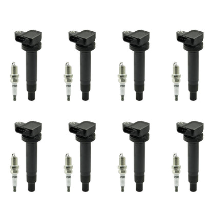 2002-2010 Lexus SC430 4.3L 8PCS Ignition Coil+Spark Plug UF230 90080-91180