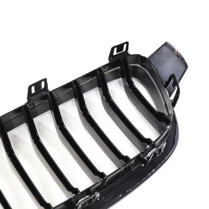 2012-2019 Gloss Black Front Kidney Grille Grill Fit BMW 3 Series F30 F31 F35