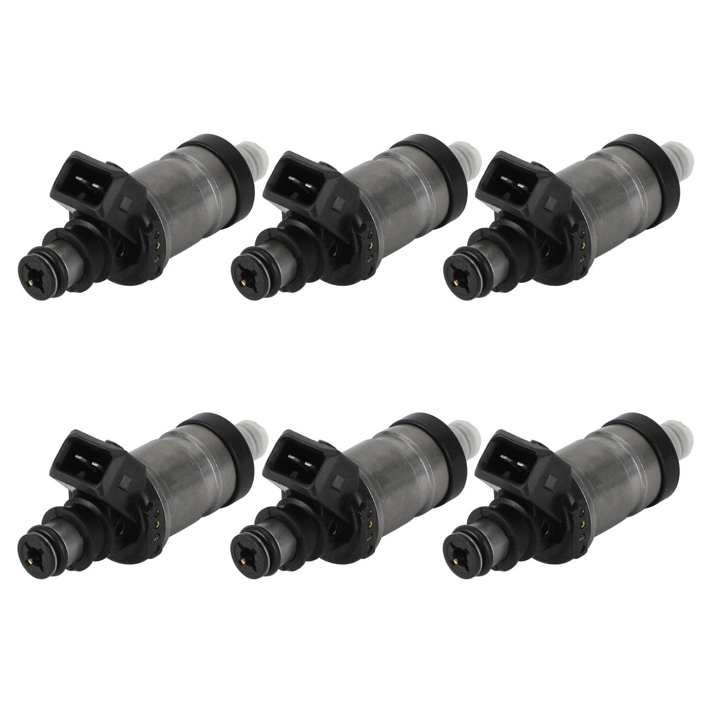 6 inyectores de combustible 65L-13761-00-00 para Yamaha 150/200/225 HP, 2 tiempos